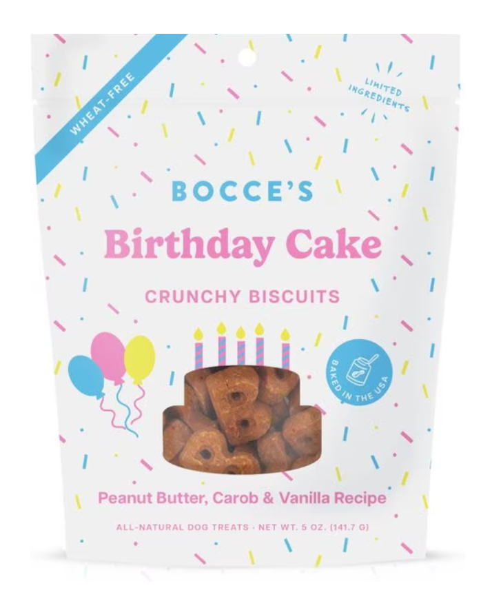 Bocce's Birthday Cake Treats 5 oz.