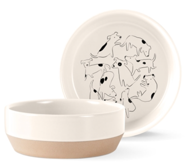 Fringe Nosey Dog Pet Bowl Medium