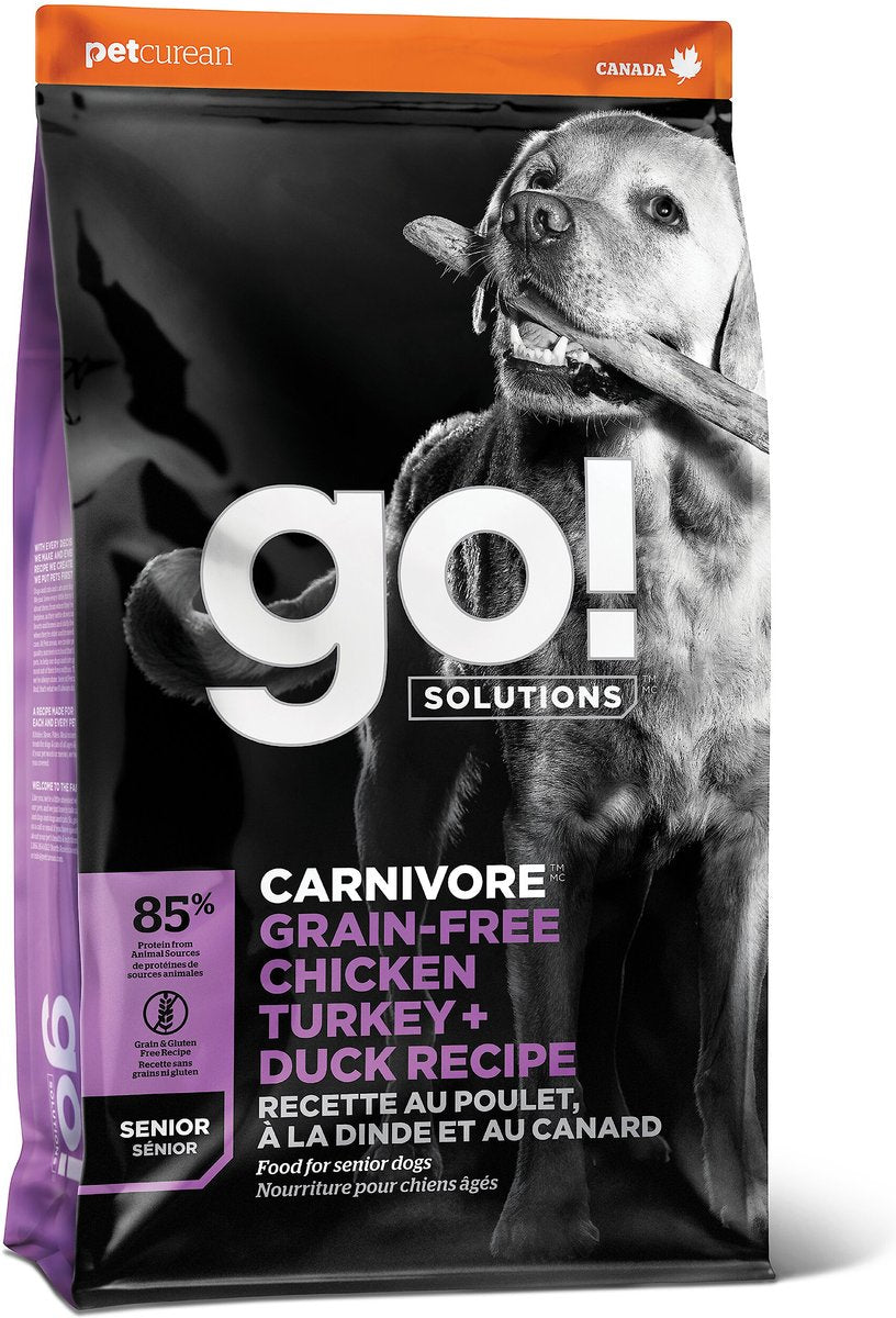Go! Carnivore Grain Free Chicken, Turkey & Duck Senior