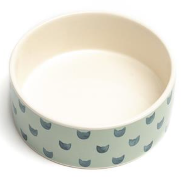Park Life Designs Monty Round Cat Dish 2 Cup