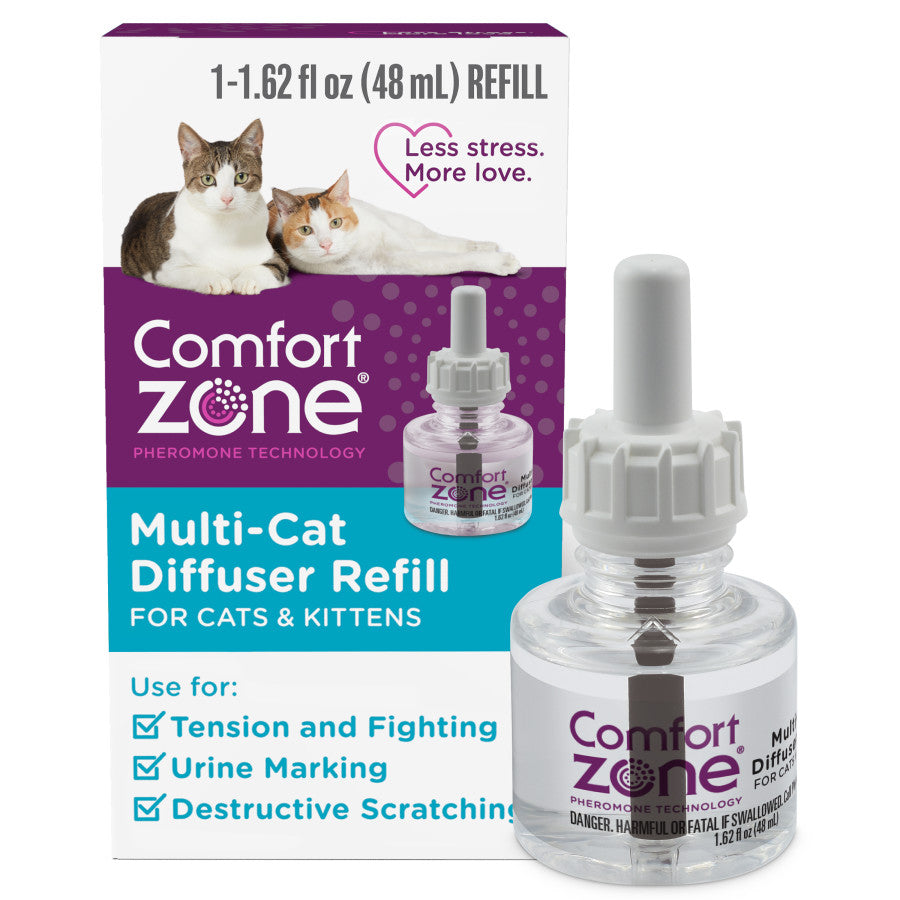 Comfort Zone Diffuser Calming Multi Cat Diffuser Refill Healthy Pet Austin