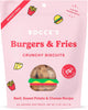 Bocce's Burgers & Fries Biscuits 5 oz. Bocce's Burgers & Fries Biscuits 5 oz.