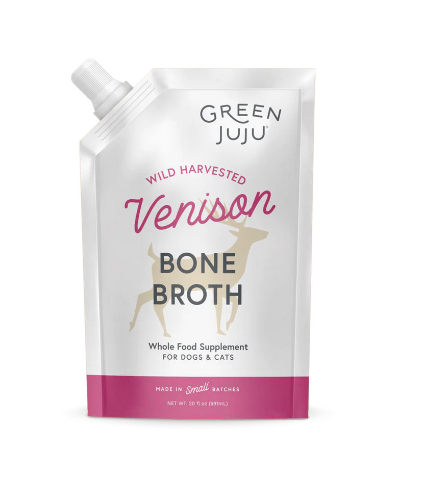 Green Juju Venison Bone Broth