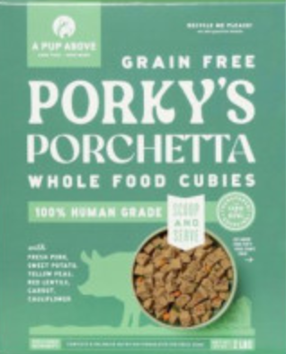 A Pup Above Air Dried Porky's Porchetta