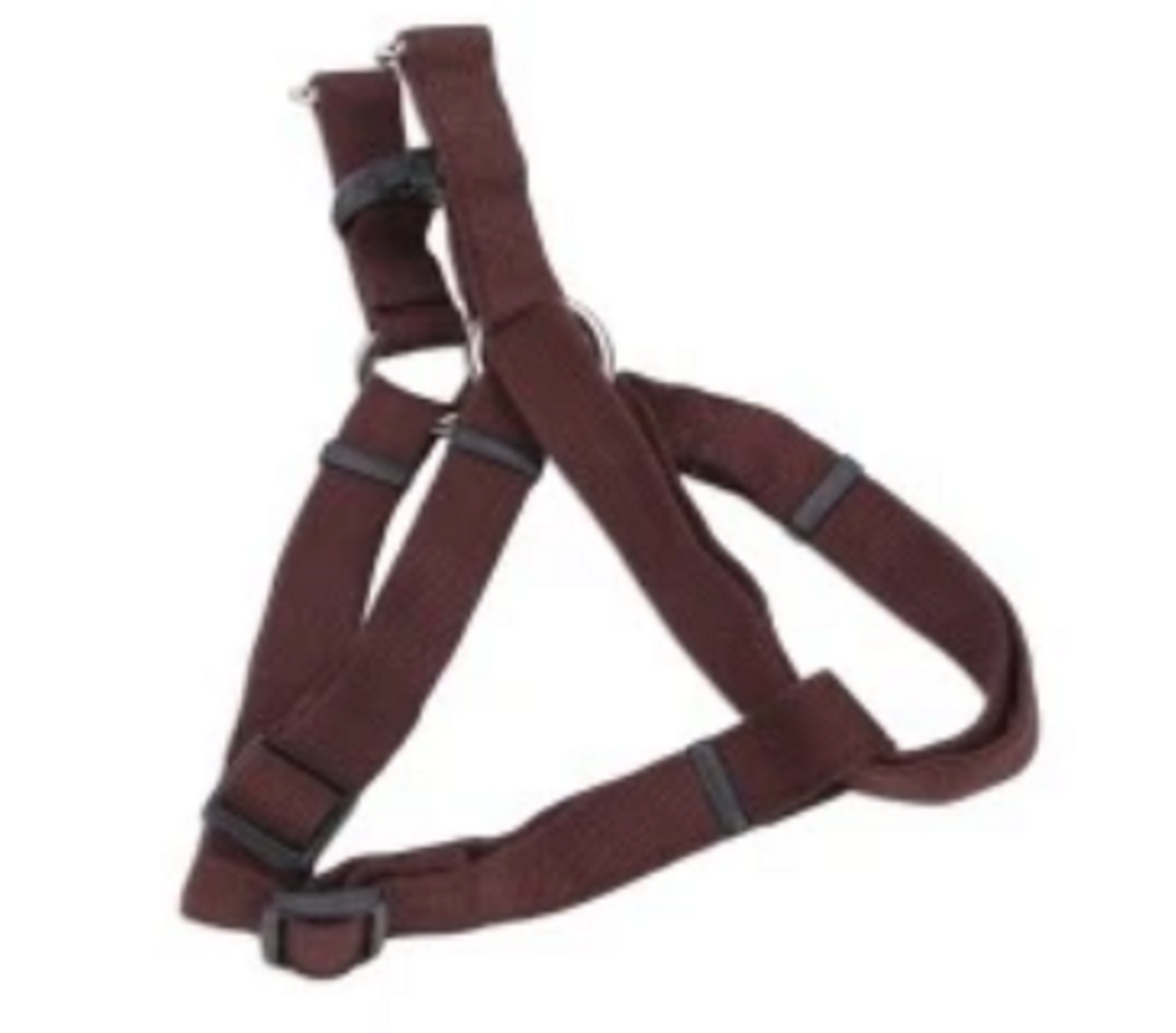 Coastal Soy Comfort Wrap Adjustable Dog Harness Chocolate 1" x 26-38"