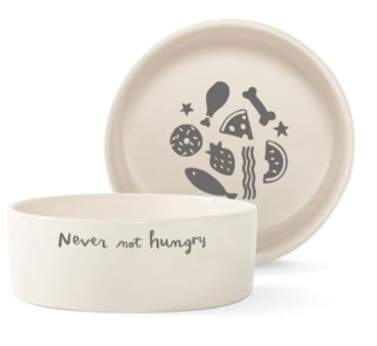Fringe Never Not Hungry Pet Bowl