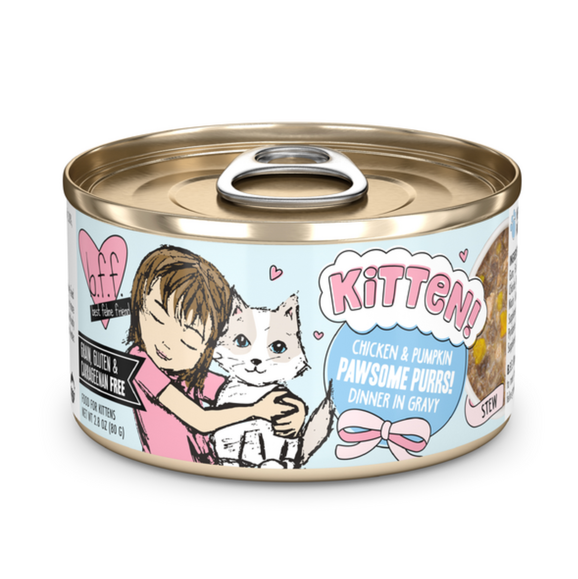 Weruva BFF Kitten Chicken & Pumpkin Pawsome Purrs! Stew