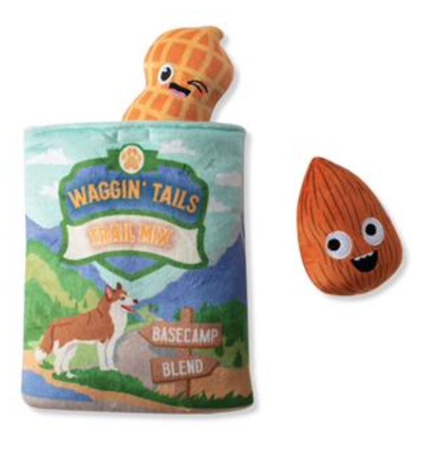 Fringe Waggin Tails Trail Mix Hide & Seek Plush Toys