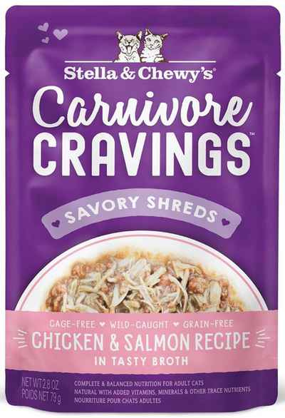 Stella & Chewy's Cat Carnivore Cravings Chicken & Salmon Pouch Stella & Chewy's Cat Carnivore Cravings Chicken & Salmon Pouch