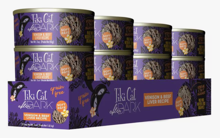 Tiki Cat After Dark Venison & Beef Liver Pate