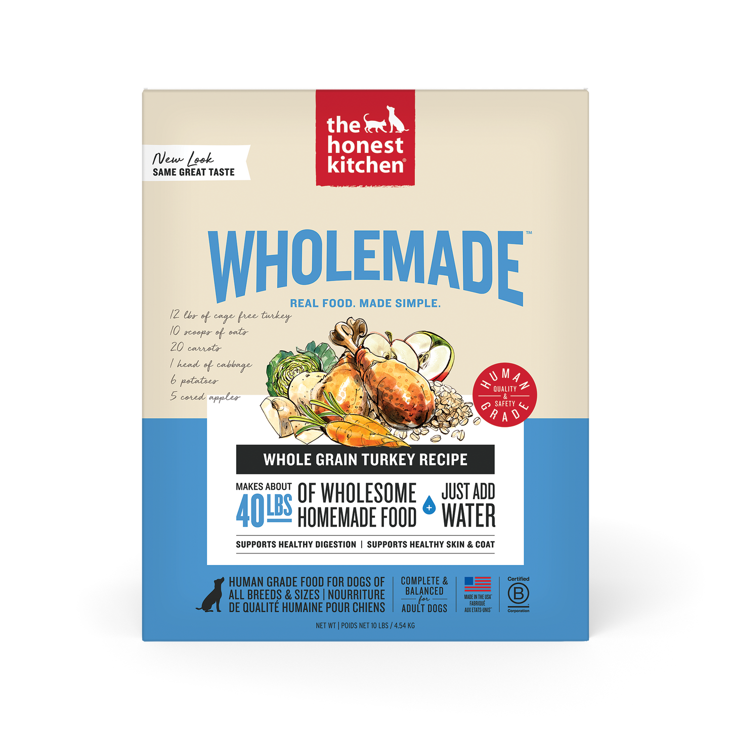 Honest Kitchen Whole Grain Turkey Recipe