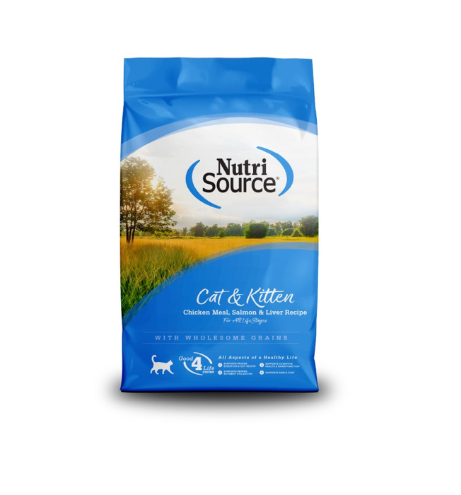 Nutri Source Cat & Kitten Chicken Meal, Salmon & Liver