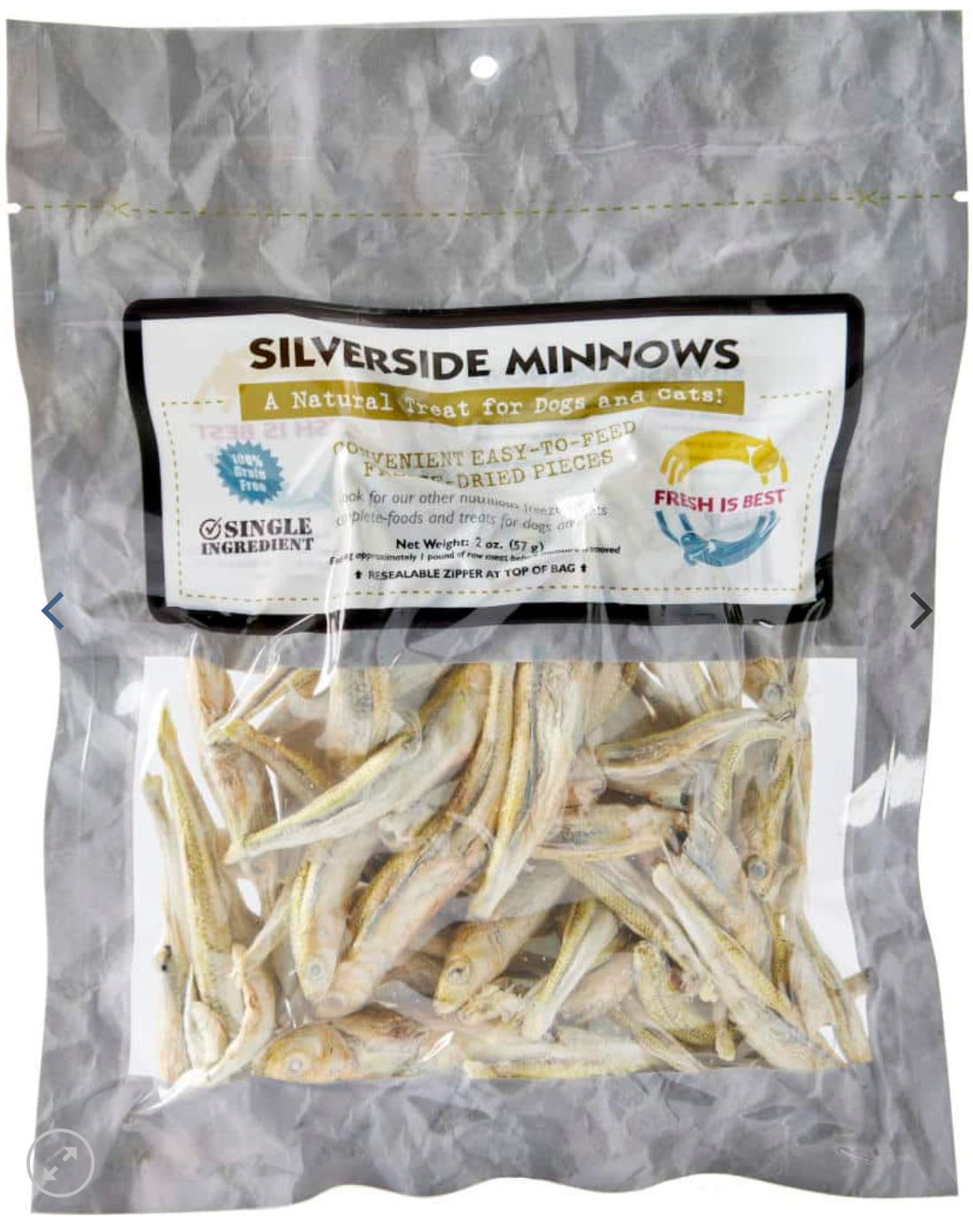 Fresh Is Best Silverside Minnows 2 oz