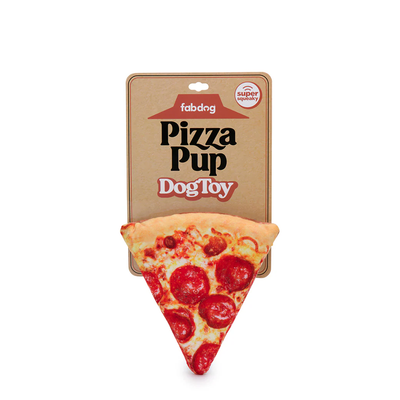 FabDog Fast Foodies Pizza Pup Slice Toy FabDog Fast Foodies Pizza Pup Slice Toy