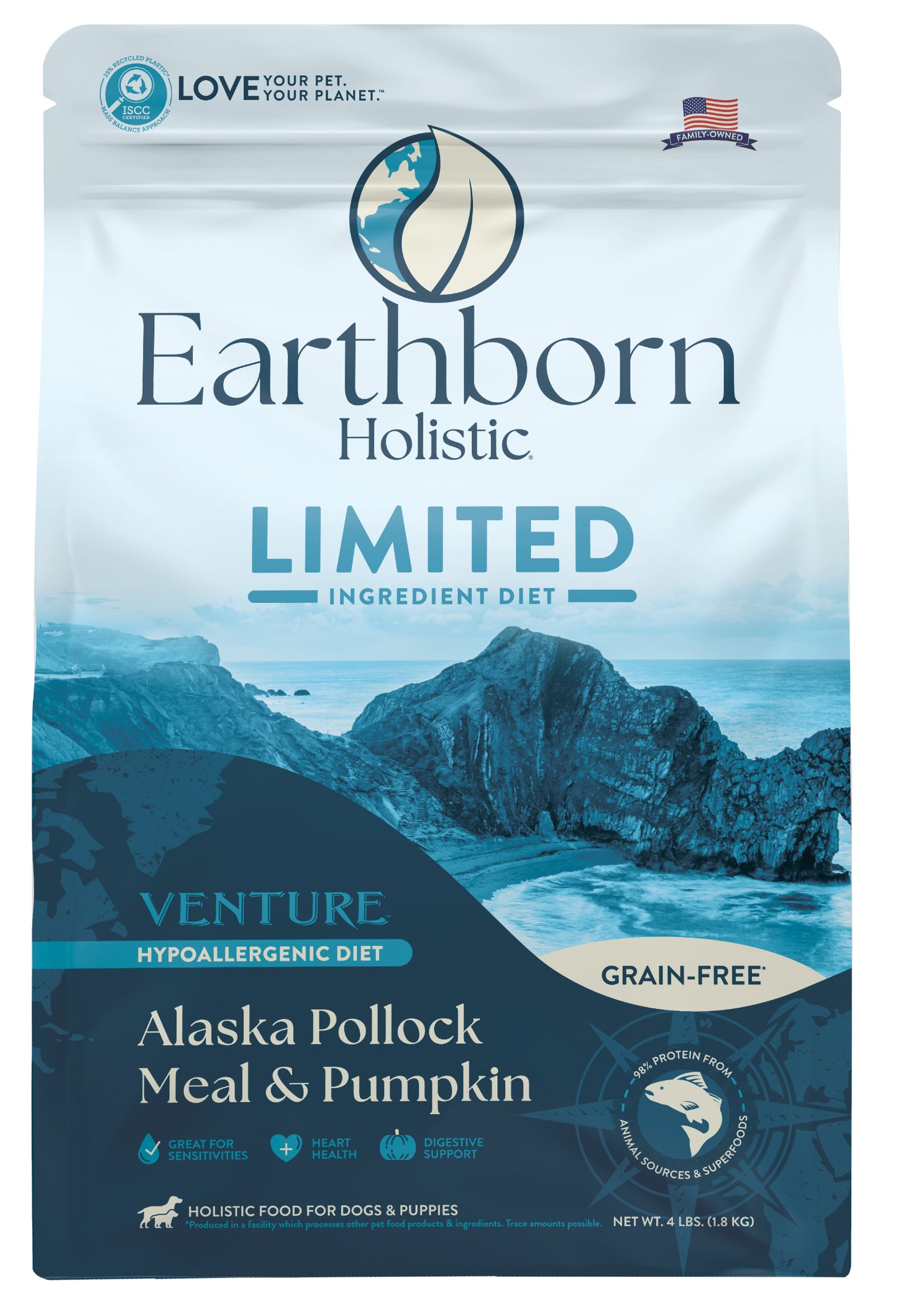 Earthborn Venture Pollock & Pumpkin