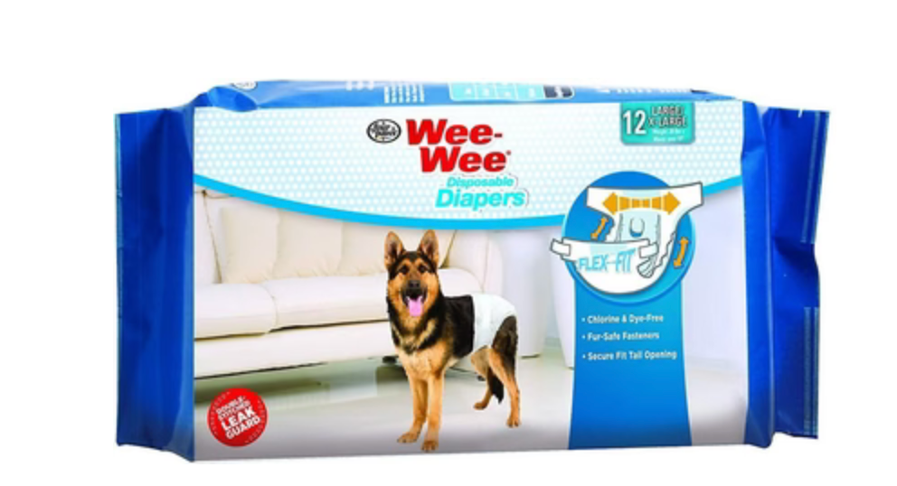 Four Paws Wee Wee Disposable Diapers