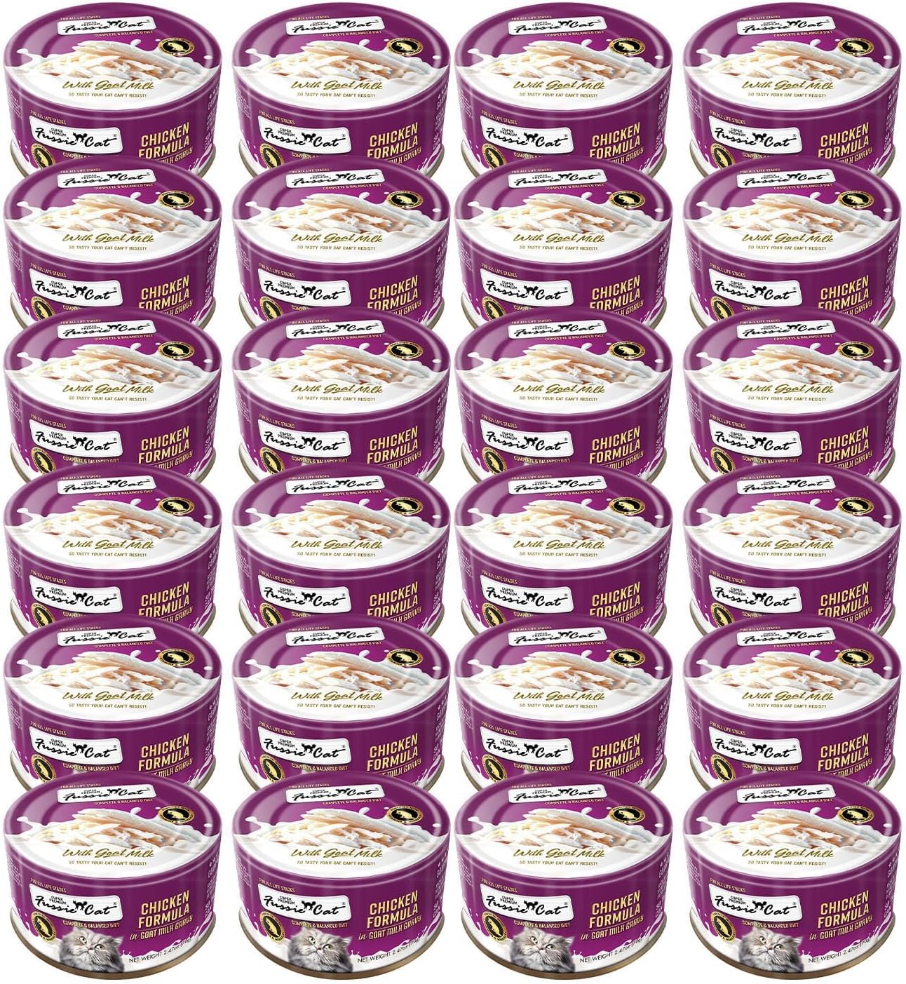 Fussie Cat Premium Chicken In Goat Milk Gravy