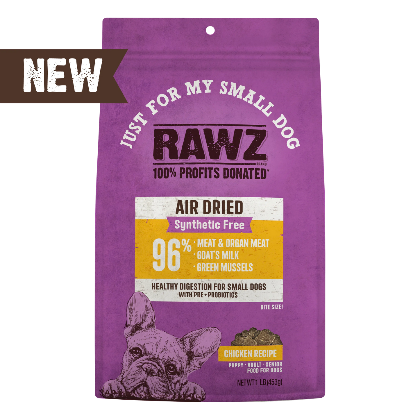 Rawz Air Dried Just for My Small Dog Chicken