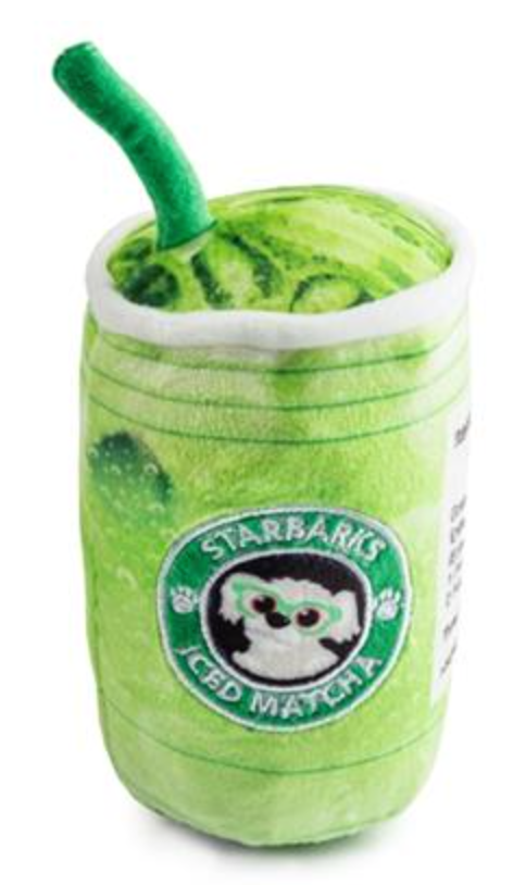 Haute Diggity Starbarks Iced Matcha Plush Toy