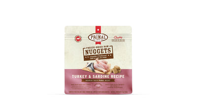 Primal Freeze-Dried Turkey & Sardine Formula Primal Freeze-Dried Turkey & Sardine Formula