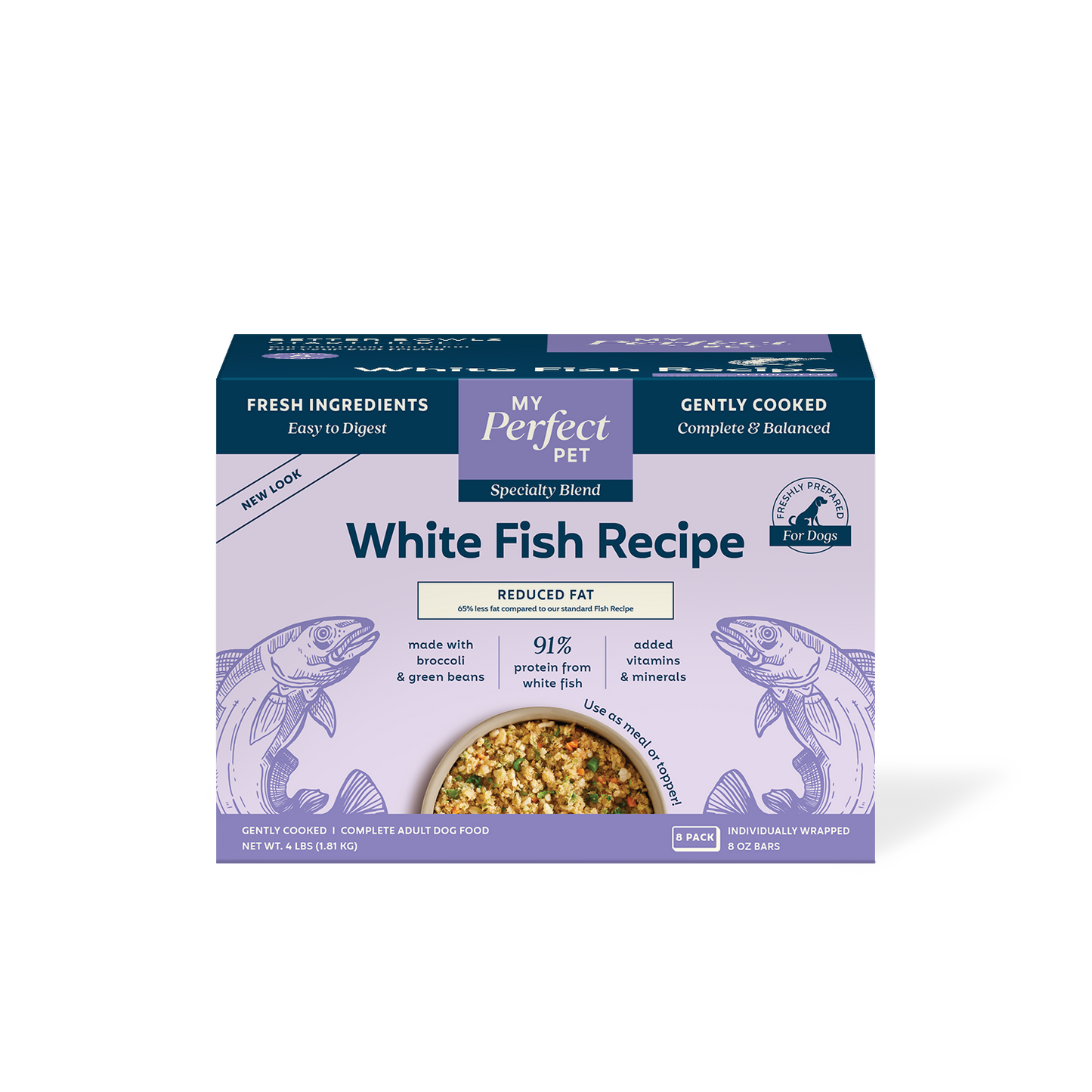 My Perfect Pet Low Fat Cod Blend 4 lb