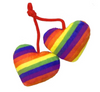 Huxley & Kent Organic Catnip Pride Heart Toy Huxley & Kent Organic Catnip Pride Heart Toy