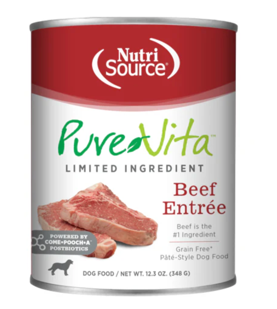 Pure Vita Grain-Free Beef Entree