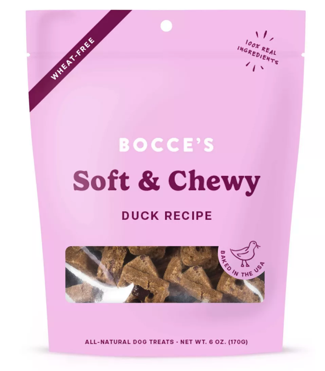 Bocce's Soft & Chewy Duck 6 oz.