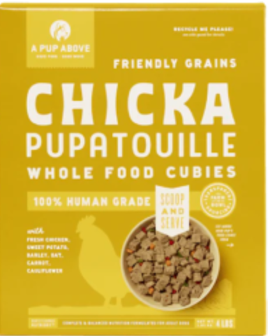 A Pup Above Air Dried Chicken Pupatouille