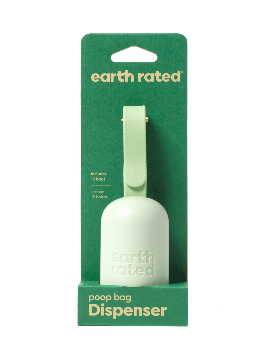 Earth Rated Dispenser with Unscented Poop Bags