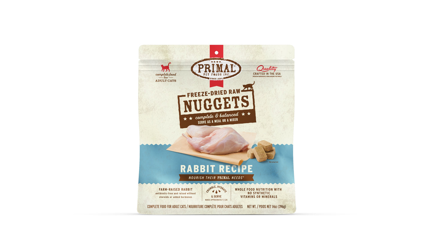 Primal Cat Freeze-Dried Rabbit Formula