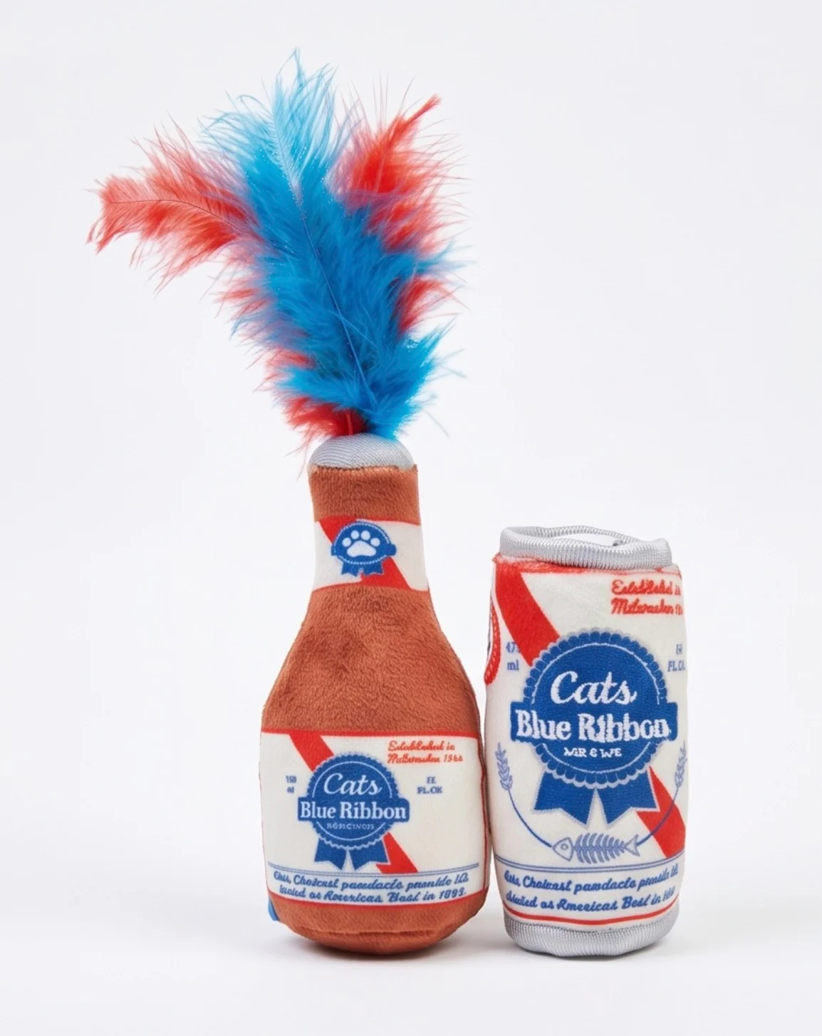 Haute Diggity Cats Blue Ribbon