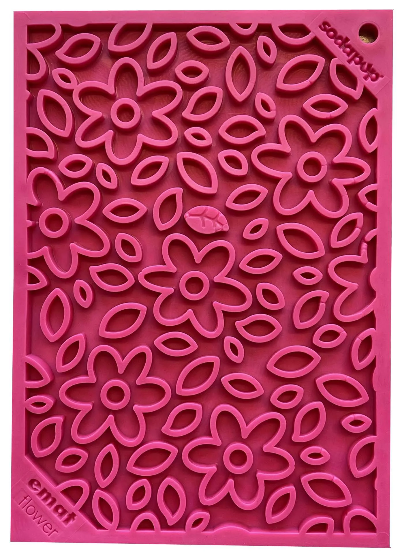 SodaPup Pink Flower Power Lickmat