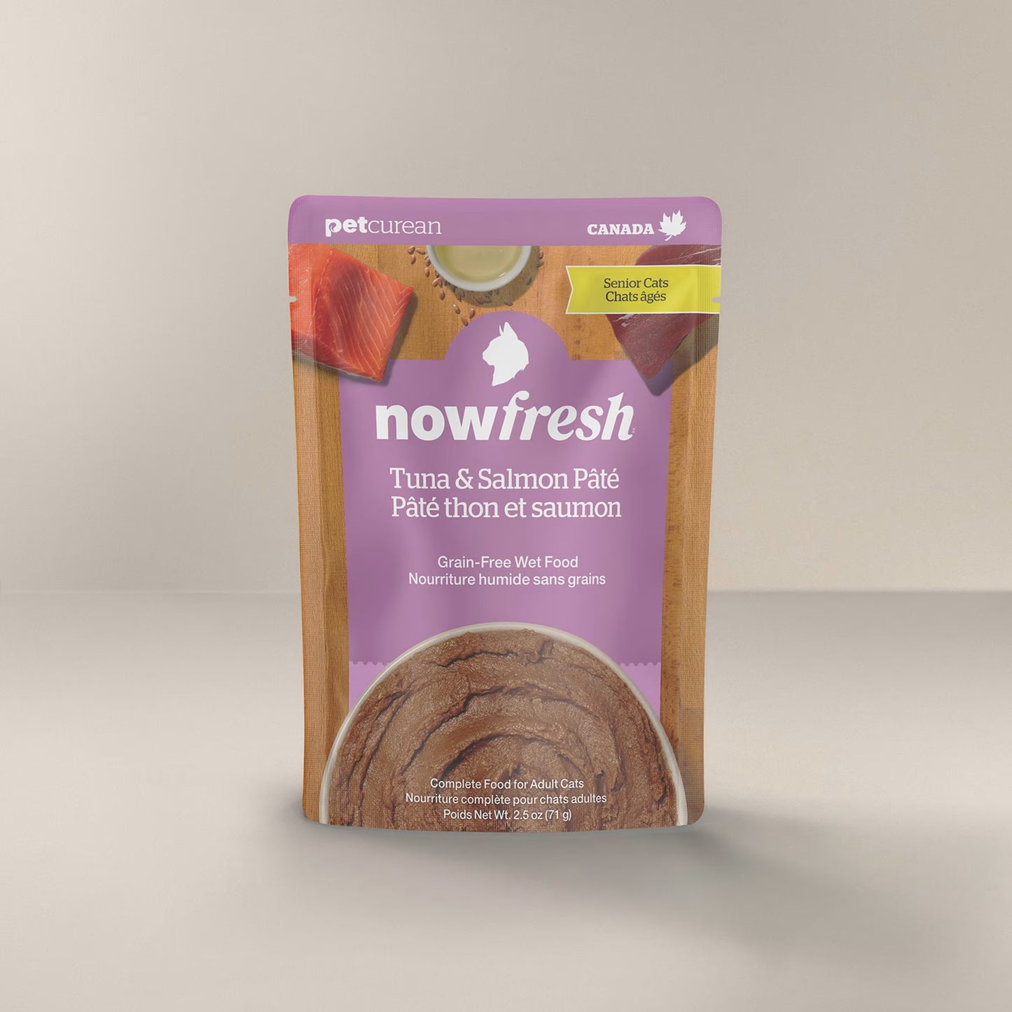 Now Fresh Grain Free Senior Tuna & Salmon Pate Cat