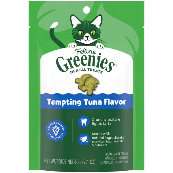 Greenies Feline Tempting Tuna 2.1 oz.