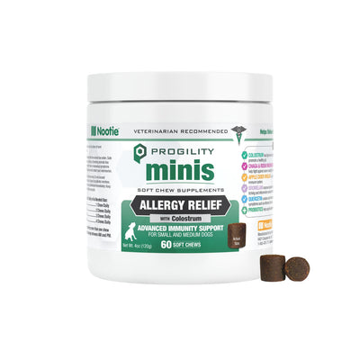 Nootie Progility Allergy Relief  Minis 60 ct Nootie Progility Allergy Relief  Minis 60 ct