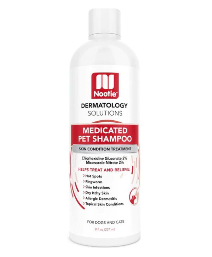 Nooties Dermatology Medicated Pet Shampoo 8 oz.