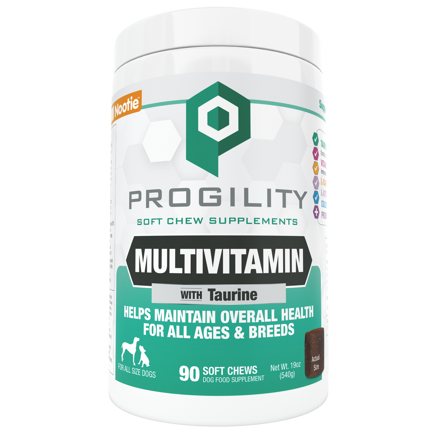 Nootie Progility Multi-Vitamin 90 ct