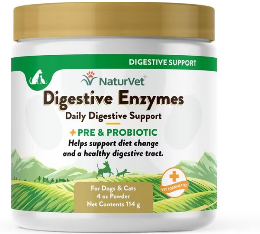 NaturVet Digestive Enzymes & Probiotics