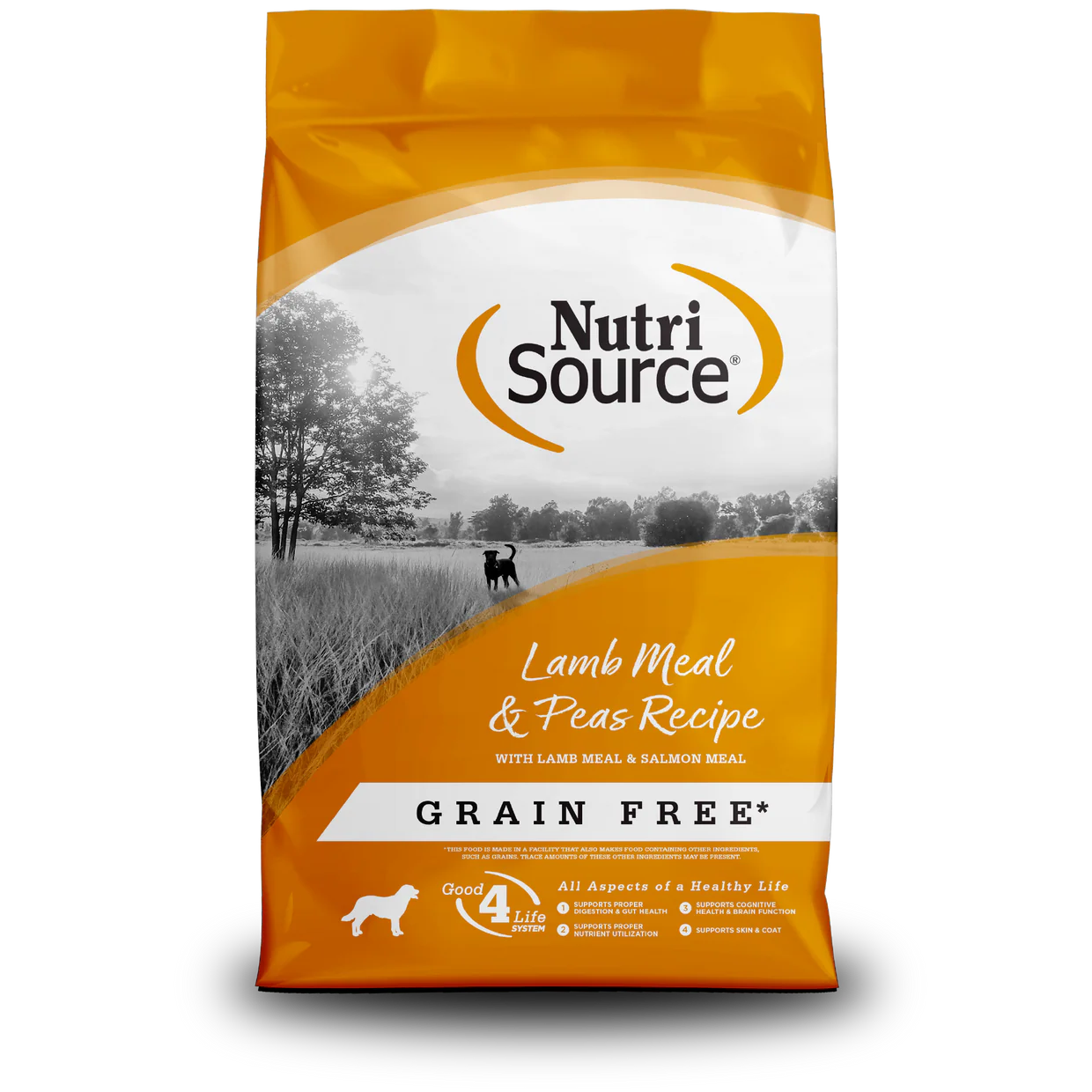 Nutri Source Grain-Free Lamb Meal & Peas Formula