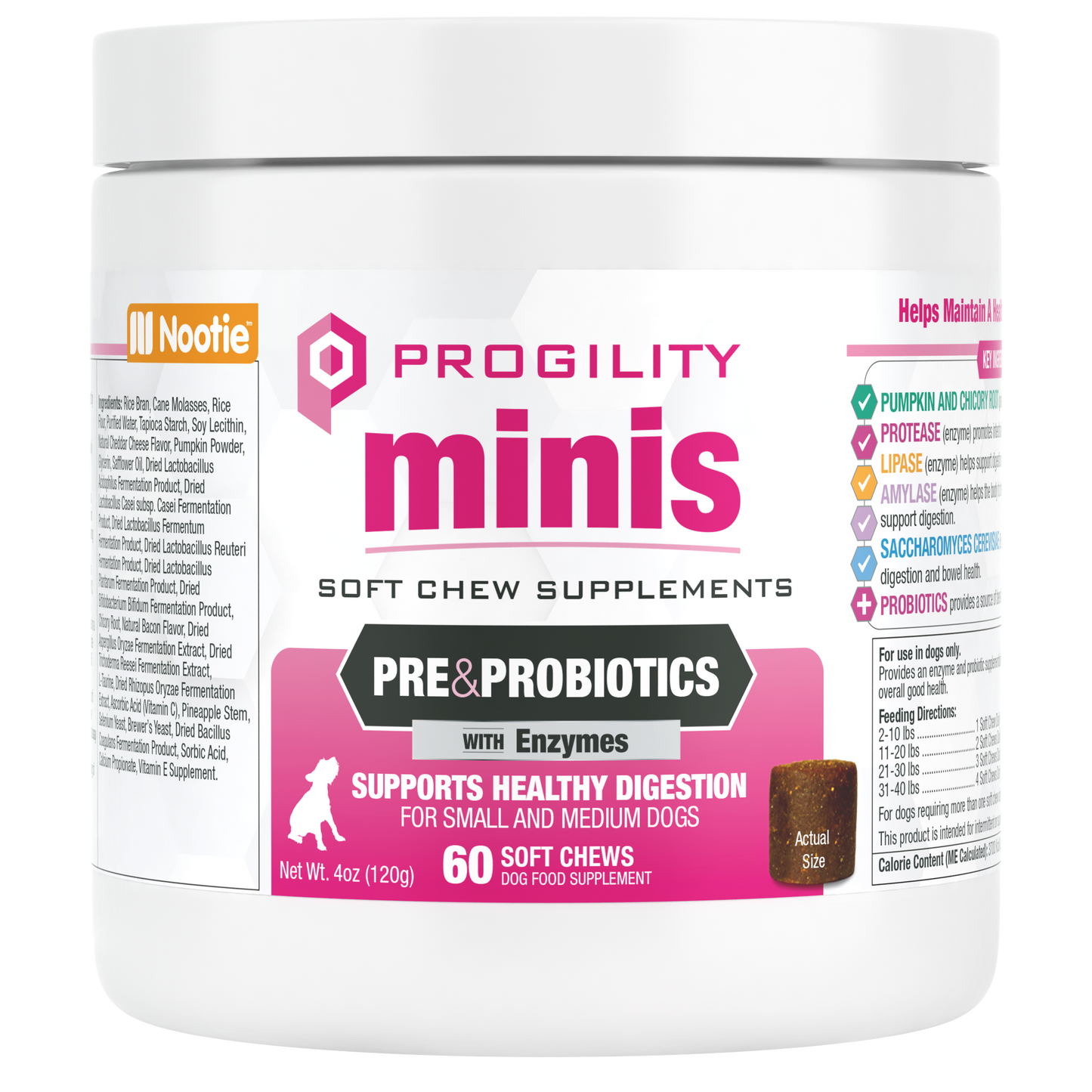 Nooties Progility Pre & Probiotics