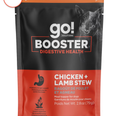 Go! Solutions Dog Booster Digestive Health Chicken + Lamb Stew