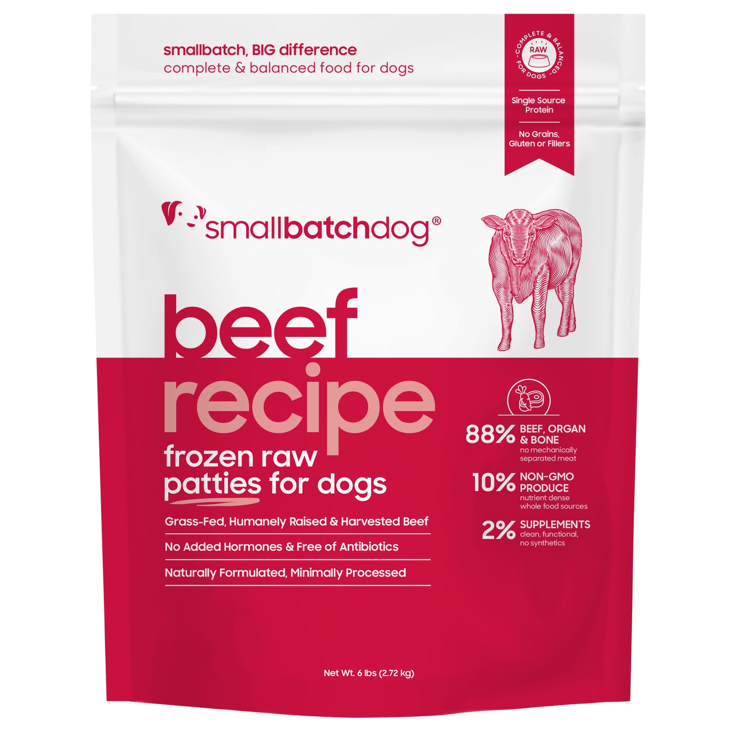 Small Batch Raw Frozen Beef Batch