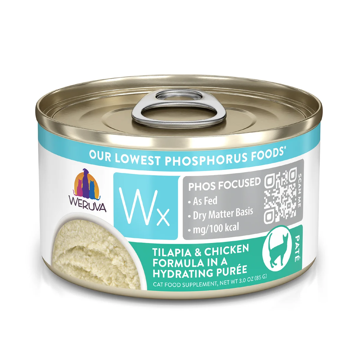 Weruva Wx Tilapia & Chicken Hydrating Puree