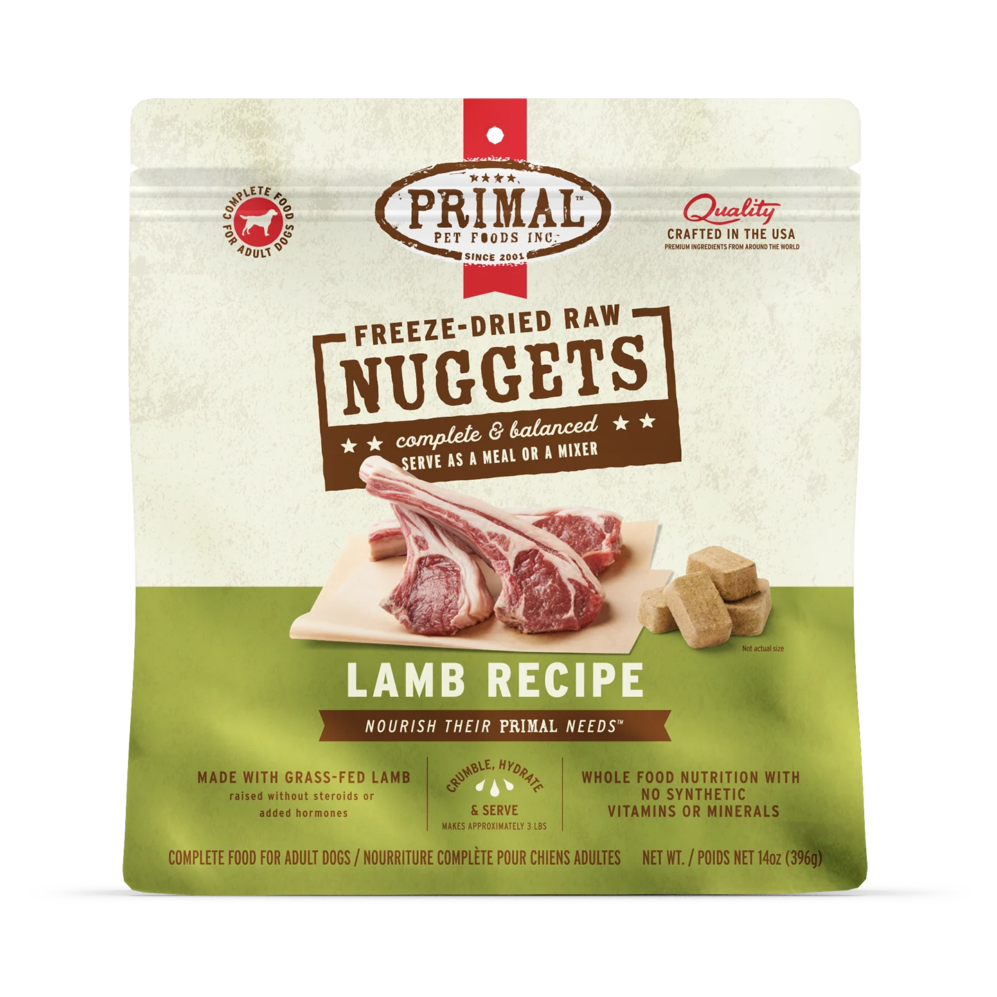 Primal Freeze-Dried Lamb Formula