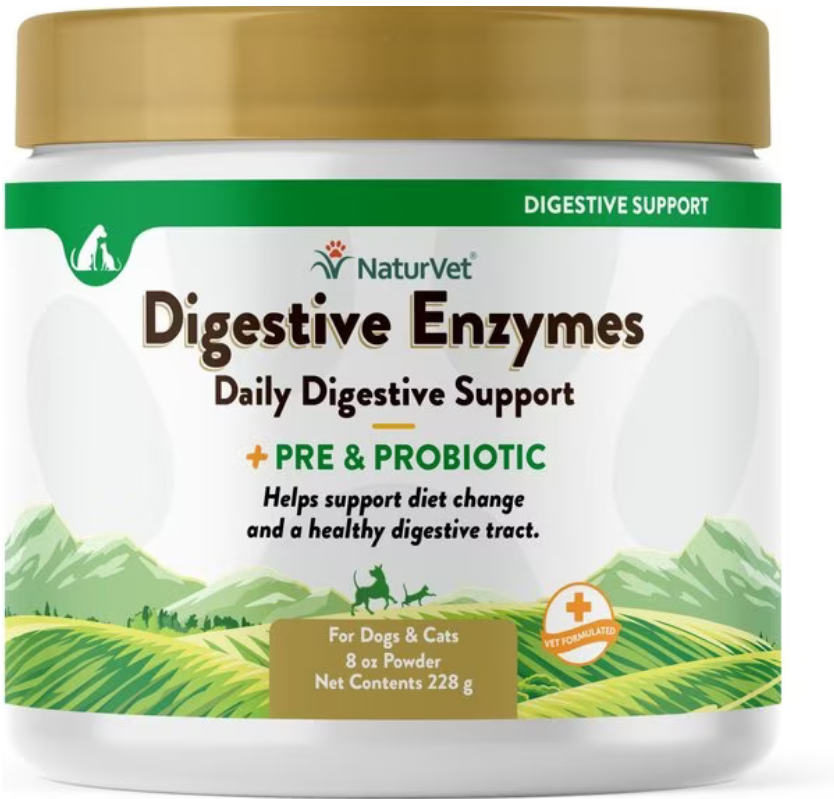 NaturVet Digestive Enzymes & Probiotics