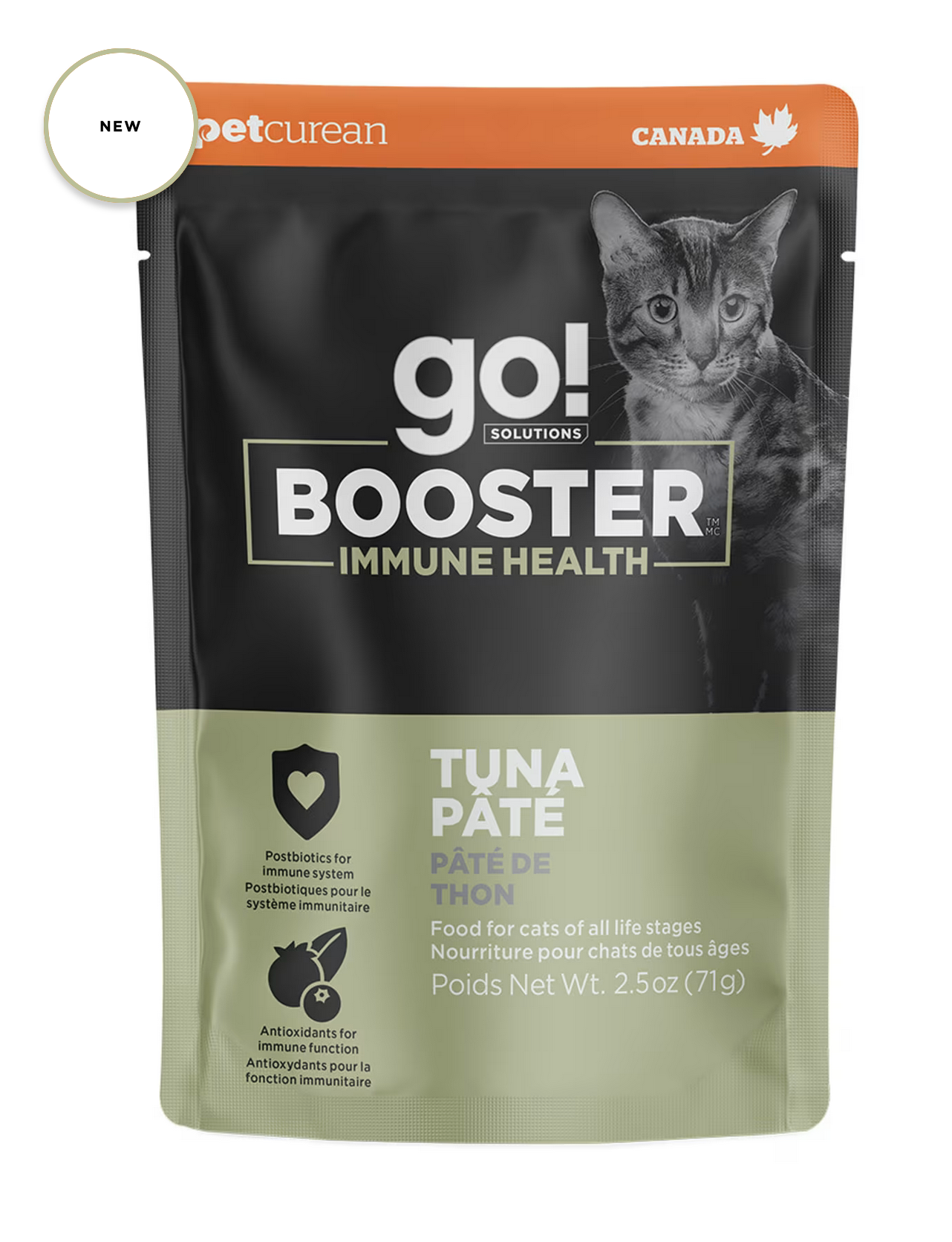 Go! Solutions Cat Booster Immune Health Tuna Pate