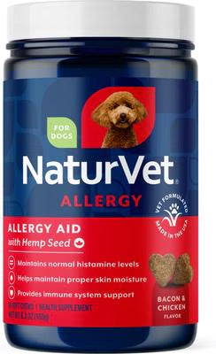 NaturVet Allergy Aid 60 ct.