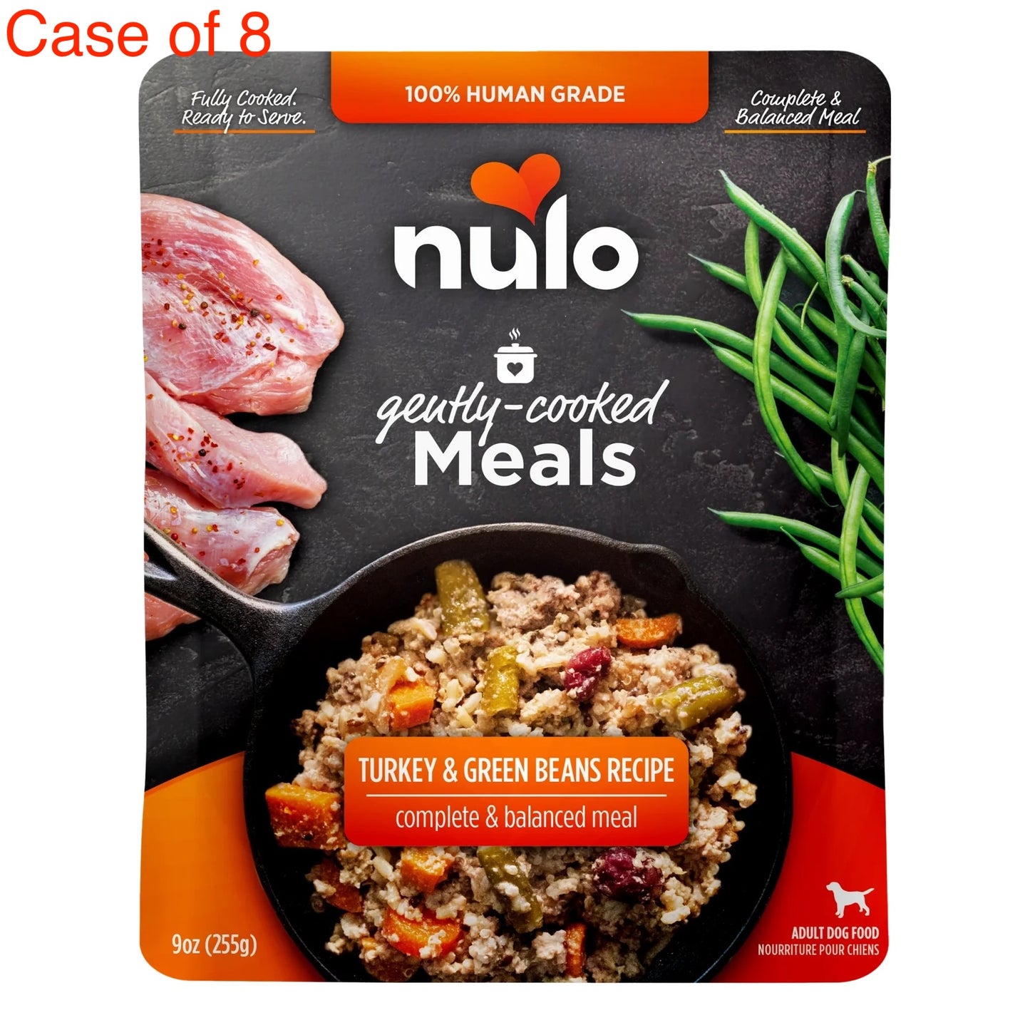 Nulo Gently Cooked Meals Turkey & Green Beans Dog Pouch
