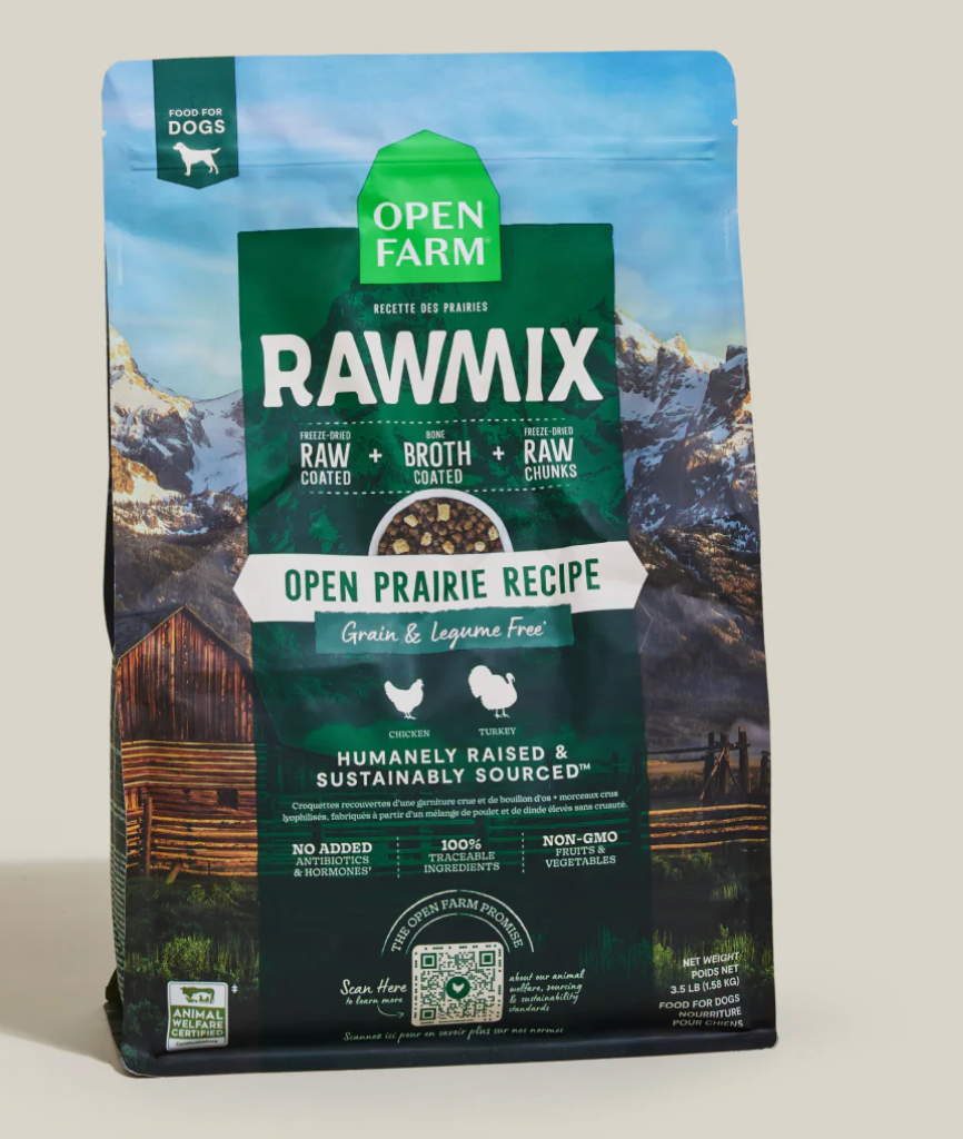 Open Farm Raw Mix Grain Free Open Prairie